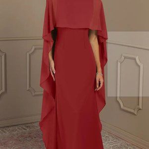 Formal Dress Rust color